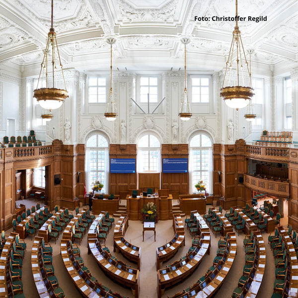 Folketingssalen - Foto: Christoffer Regild