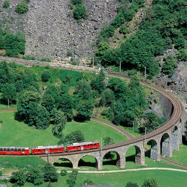 Schweiz - Bernina Expressen, tradition, lune og gemytlighed!