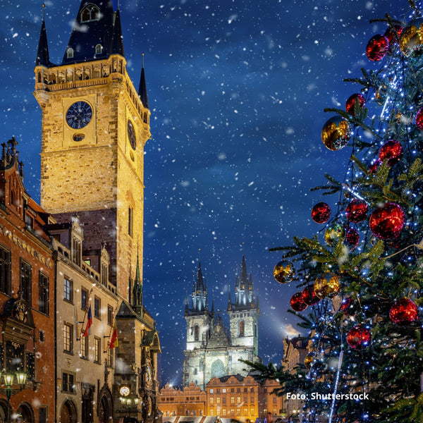 Storbyferie med rig historie - Julemarked i Prag