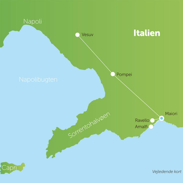 Tag med til guddommelige Amalfikysten